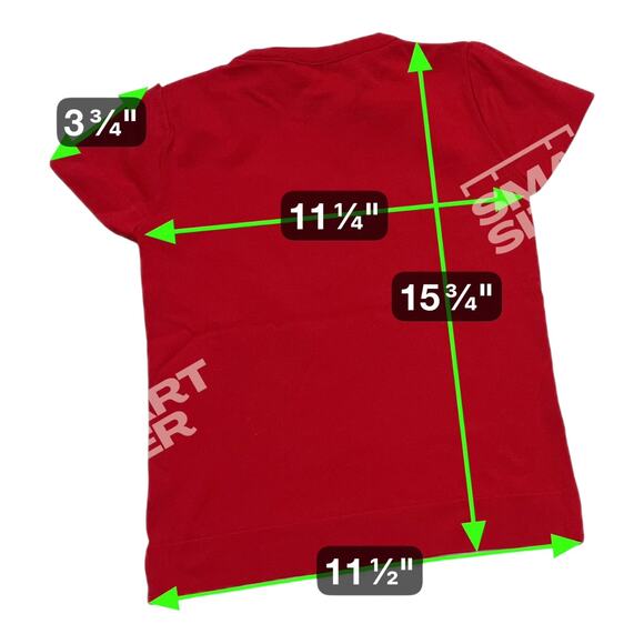 Vintage Danskin Girls T-Shirts Size 4/5 Bold Graphic Prints Matching Backs Pair - Picture 6 of 7